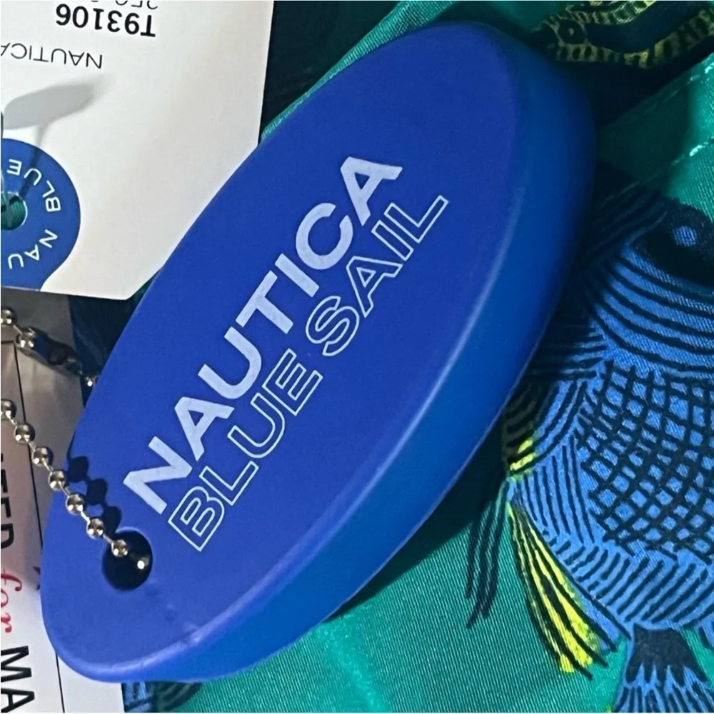 NAUTICA Blue Sail Fish Swim Trunk